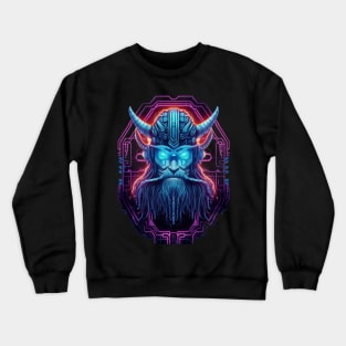 Cyber Viking Crewneck Sweatshirt